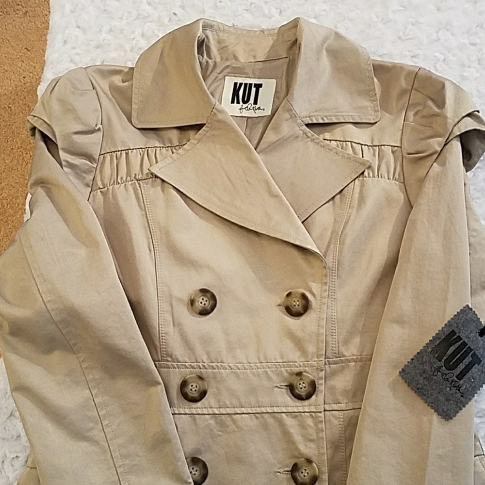 KUT FROM THE KLOTH! Cotten Trench Coat